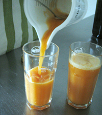 Apfel-Karottensaft
