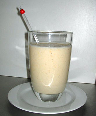 Bananen-Mandarien-Shake