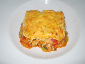 Gemüselasagne