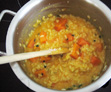 Kürbisrisotto im Topf